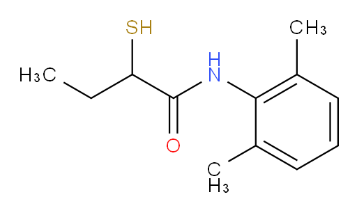 N-(2,6-dimethylphenyl)-2-mercaptobutanamide