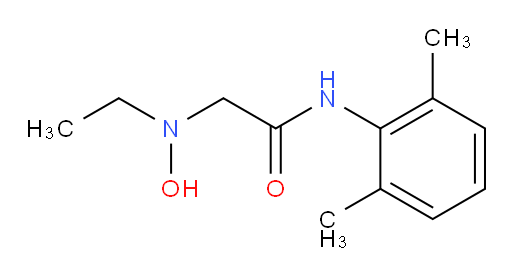 N-(2,6-dimethylphenyl)-2-(ethyl(hydroxy)amino)acetamide