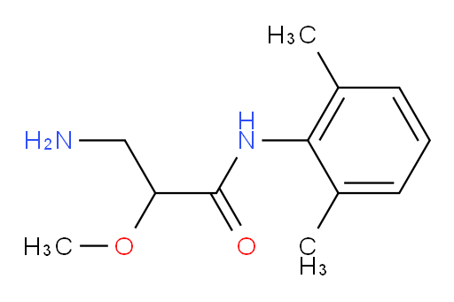 3-amino-N-(2,6-dimethylphenyl)-2-methoxypropanamide