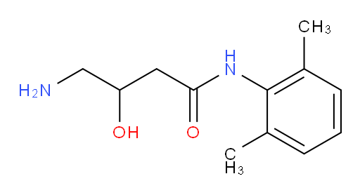 4-amino-N-(2,6-dimethylphenyl)-3-hydroxybutanamide