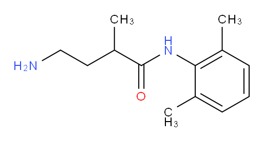 4-amino-N-(2,6-dimethylphenyl)-2-methylbutanamide
