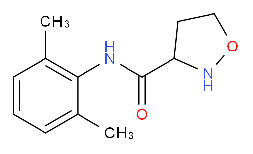 N-(2,6-dimethylphenyl)isoxazolidine-3-carboxamide