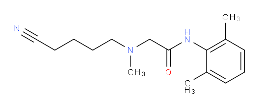 2-((4-cyanobutyl)(methyl)amino)-N-(2,6-dimethylphenyl)acetamide
