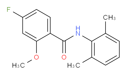 N-(2,6-dimethylphenyl)-4-fluoro-2-methoxybenzamide