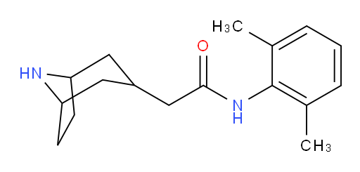 2-(8-azabicyclo[3.2.1]octan-3-yl)-N-(2,6-dimethylphenyl)acetamide