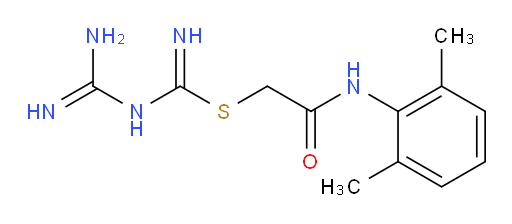 2-[(2,6-Dimethylphenyl)amino]-2-oxoethyl N-(aminoiminomethyl)carbamimidothioate