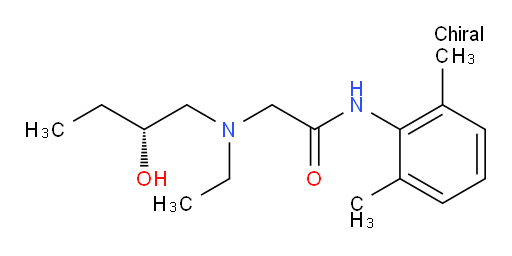 (R)-N-(2,6-dimethylphenyl)-2-(ethyl(2-hydroxybutyl)amino)acetamide