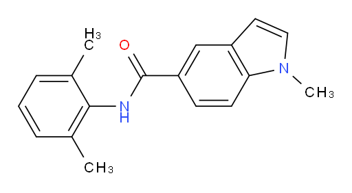 N-(2,6-dimethylphenyl)-1-methyl-1H-indole-5-carboxamide