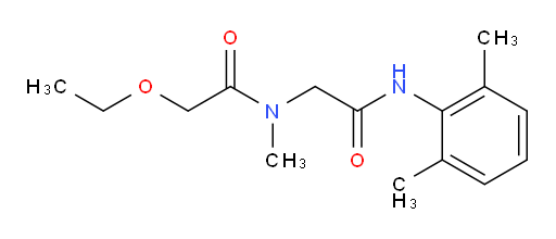 N-(2-((2,6-dimethylphenyl)amino)-2-oxoethyl)-2-ethoxy-N-methylacetamide