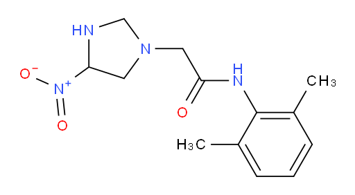 N-(2,6-dimethylphenyl)-2-(4-nitroimidazolidin-1-yl)acetamide