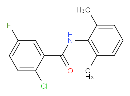 2-chloro-N-(2,6-dimethylphenyl)-5-fluorobenzamide