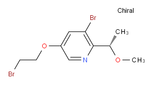 (S)-3-bromo-5-(2-bromoethoxy)-2-(1-methoxyethyl)pyridine