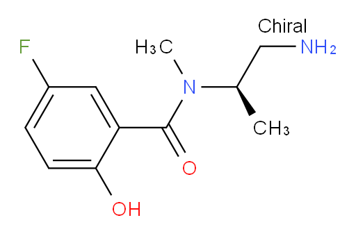 (R)-N-(1-aminopropan-2-yl)-5-fluoro-2-hydroxy-N-methylbenzamide