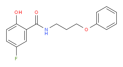 5-fluoro-2-hydroxy-N-(3-phenoxypropyl)benzamide
