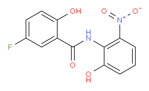 5-fluoro-2-hydroxy-N-(2-hydroxy-6-nitrophenyl)benzamide