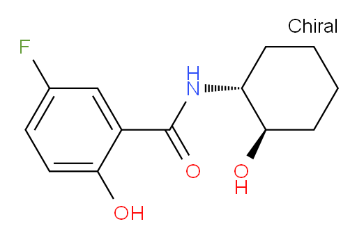 5-fluoro-2-hydroxy-N-((1R,2R)-2-hydroxycyclohexyl)benzamide