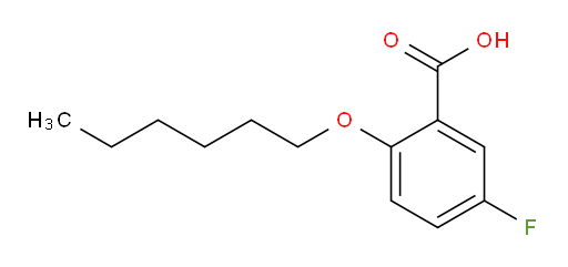 5-fluoro-2-(hexyloxy)benzoic acid