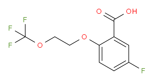 5-fluoro-2-(2-(trifluoromethoxy)ethoxy)benzoic acid