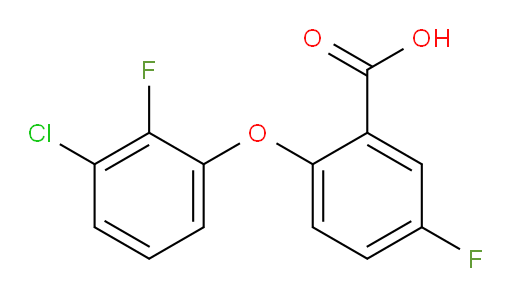 2-(3-chloro-2-fluorophenoxy)-5-fluorobenzoic acid