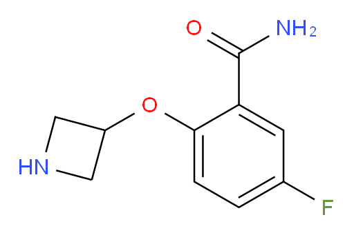 2-(azetidin-3-yloxy)-5-fluorobenzamide