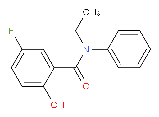 N-ethyl-5-fluoro-2-hydroxy-N-phenylbenzamide