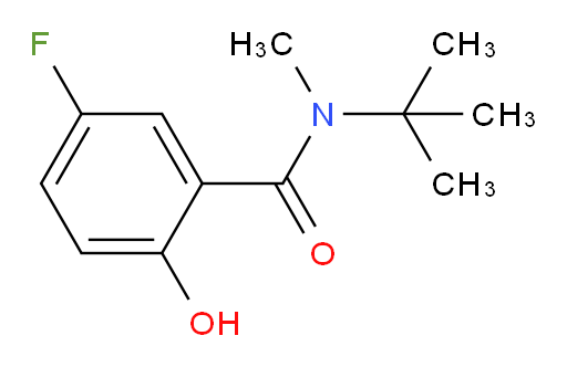 N-(tert-butyl)-5-fluoro-2-hydroxy-N-methylbenzamide