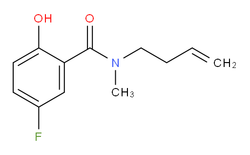 N-(but-3-en-1-yl)-5-fluoro-2-hydroxy-N-methylbenzamide