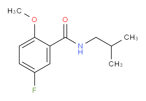5-fluoro-N-isobutyl-2-methoxybenzamide