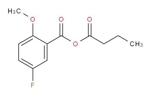 butyric 5-fluoro-2-methoxybenzoic anhydride