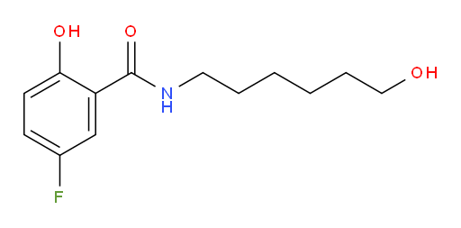 5-fluoro-2-hydroxy-N-(6-hydroxyhexyl)benzamide
