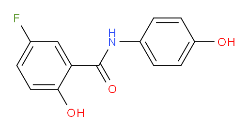 5-fluoro-2-hydroxy-N-(4-hydroxyphenyl)benzamide