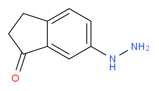 6-hydrazinyl-2,3-dihydro-1H-inden-1-one