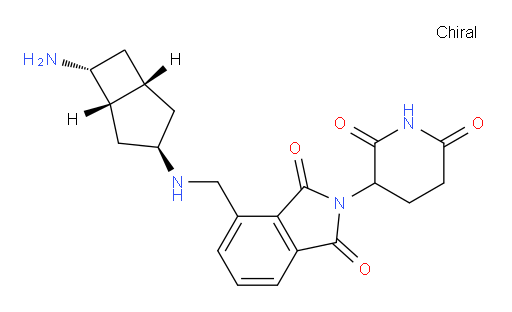 4-((((1R,3R,5S,6R)-6-aminobicyclo[3.2.0]heptan-3-yl)amino)methyl)-2-(2,6-dioxopiperidin-3-yl)isoindoline-1,3-dione