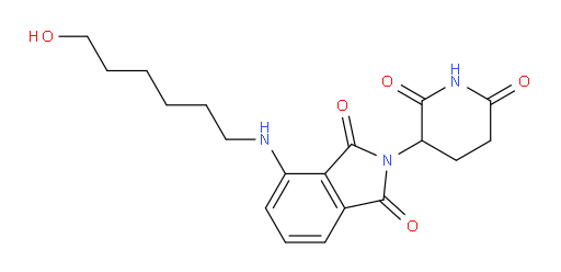 2-(2,6-dioxopiperidin-3-yl)-4-((6-hydroxyhexyl)amino)isoindoline-1,3-dione