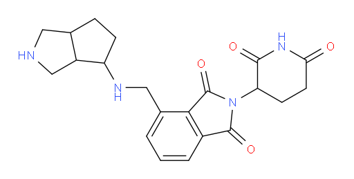 2-(2,6-dioxopiperidin-3-yl)-4-(((octahydrocyclopenta[c]pyrrol-4-yl)amino)methyl)isoindoline-1,3-dione