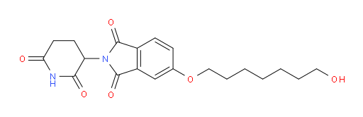 2-(2,6-dioxopiperidin-3-yl)-5-((7-hydroxyheptyl)oxy)isoindoline-1,3-dione