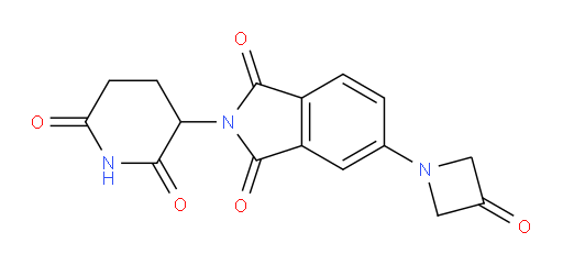 2-(2,6-dioxopiperidin-3-yl)-5-(3-oxoazetidin-1-yl)isoindoline-1,3-dione