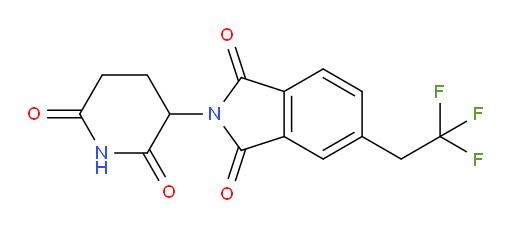 2-(2,6-dioxopiperidin-3-yl)-5-(2,2,2-trifluoroethyl)isoindoline-1,3-dione
