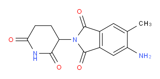 5-amino-2-(2,6-dioxopiperidin-3-yl)-6-methylisoindoline-1,3-dione