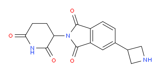 5-(azetidin-3-yl)-2-(2,6-dioxopiperidin-3-yl)isoindoline-1,3-dione
