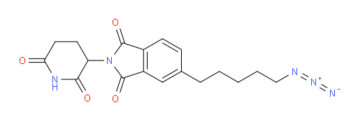 5-(5-azidopentyl)-2-(2,6-dioxopiperidin-3-yl)isoindoline-1,3-dione