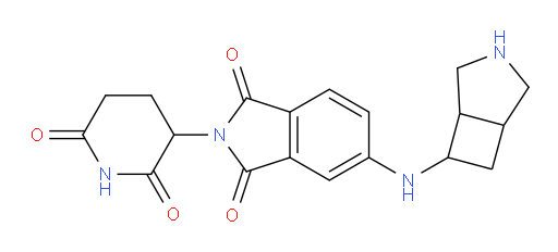 5-(3-azabicyclo[3.2.0]heptan-6-ylamino)-2-(2,6-dioxopiperidin-3-yl)isoindoline-1,3-dione