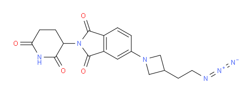 5-(3-(2-azidoethyl)azetidin-1-yl)-2-(2,6-dioxopiperidin-3-yl)isoindoline-1,3-dione