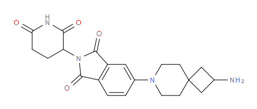 5-(2-amino-7-azaspiro[3.5]nonan-7-yl)-2-(2,6-dioxopiperidin-3-yl)isoindoline-1,3-dione