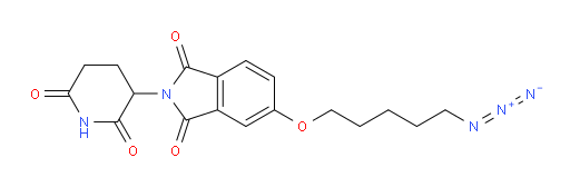 5-((5-azidopentyl)oxy)-2-(2,6-dioxopiperidin-3-yl)isoindoline-1,3-dione