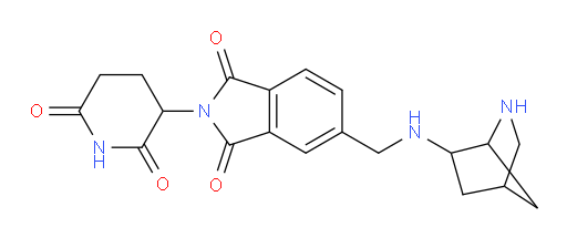 5-((2-azabicyclo[2.2.1]heptan-6-ylamino)methyl)-2-(2,6-dioxopiperidin-3-yl)isoindoline-1,3-dione