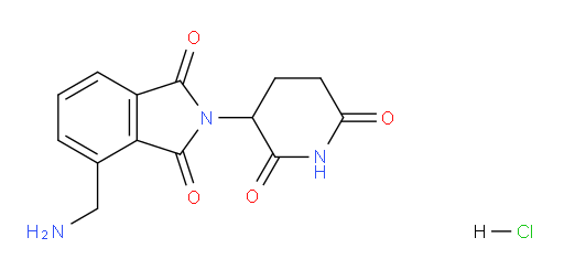 4-(aminomethyl)-2-(2,6-dioxopiperidin-3-yl)isoindoline-1,3-dione hydrochloride