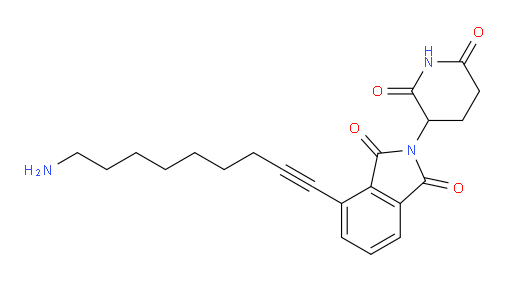 4-(9-aminonon-1-yn-1-yl)-2-(2,6-dioxopiperidin-3-yl)isoindoline-1,3-dione