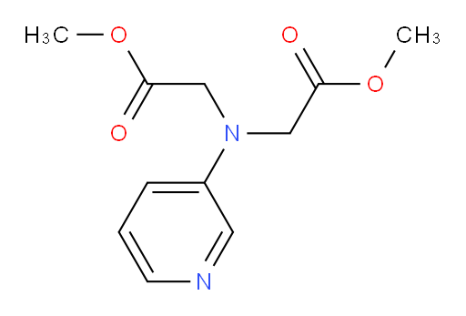 dimethyl 2,2'-(pyridin-3-ylazanediyl)diacetate