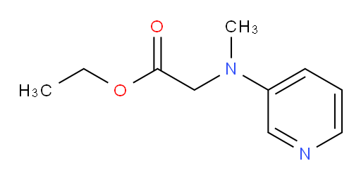 ethyl 2-(methyl(pyridin-3-yl)amino)acetate